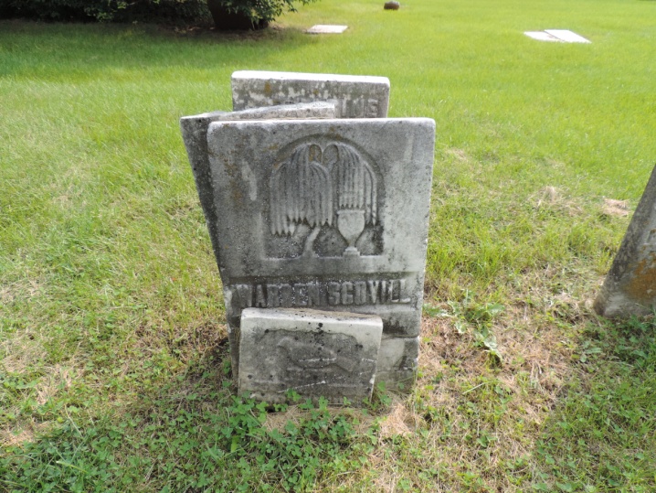 C:\Users\Vern\Pictures\Historical\Fort Hill Cemetery\2018-08-27 Fort Hill Cemetery Headstones\Scovill, Warren R08-040 4265.JPG